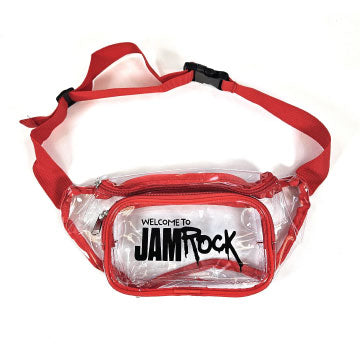JAMROCK CLEAR CROSSBODY BELT BAG