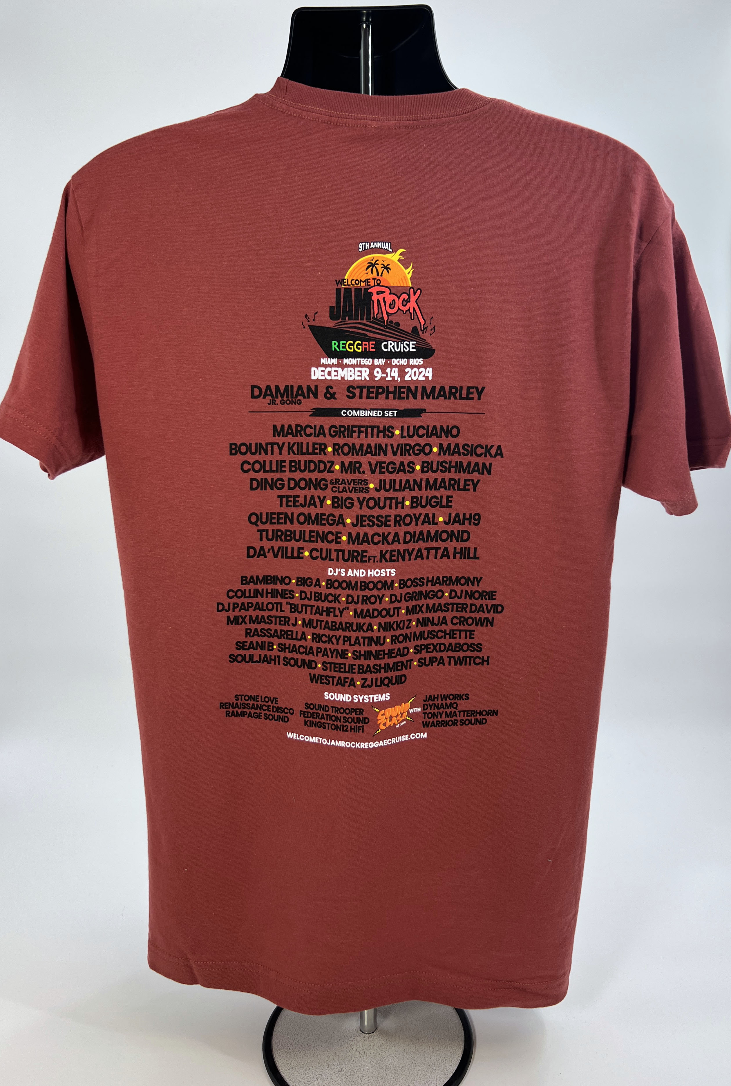 JAMROCK CRUISE CONCERT TEE